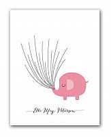 постер pink elephant а3 в Томске