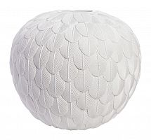декоративная ваза elegant white (48*48*18) в Томске