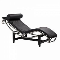 шезлонг chaise longue lc4 черный в Томске