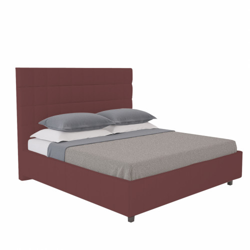 кровать большая 200х200 shining modern коричневая в Томске