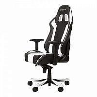 кресло геймерское dxracer king ks06 черно-белое в Томске