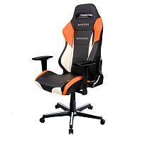 кресло геймерское dxracer drifting черно-бело-оранжевое в Томске