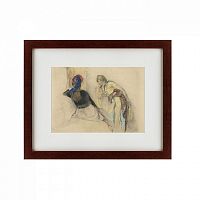 картина: two women at brussa, 1850 в Томске
