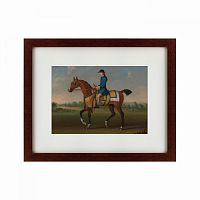 картина: bay racehorse with jockey up, 1730 в Томске