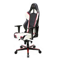 кресло геймерское dxracer racing черно-бело-красное в Томске