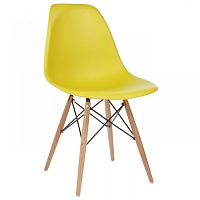 стул деревянный eames pc-015 yellow в Томске