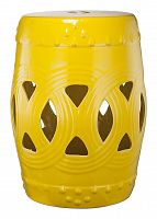 керамический столик-табурет fence stool yellow в Томске