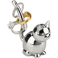 подставка для колец zoola кошка хром в Томске