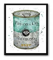 постер soup tiffany & co а4 в Томске