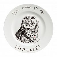 тарелка owl protect you my cup cake в Томске