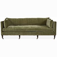 диван madeline sofa прямой зеленый в Томске