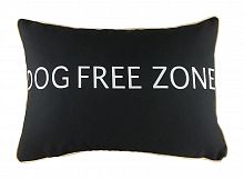 подушка с надписью dog free zone в Томске