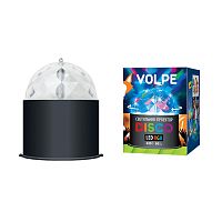 светодиодный светильник-проектор (09840) volpe disco uli-q302 03w/rgb black в Томске