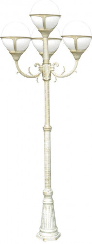 садово-парковый светильник arte lamp monaco a1497pa-4wg в Томске