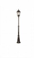 садово-парковый светильник arte lamp genova a1207pa-1bn в Томске