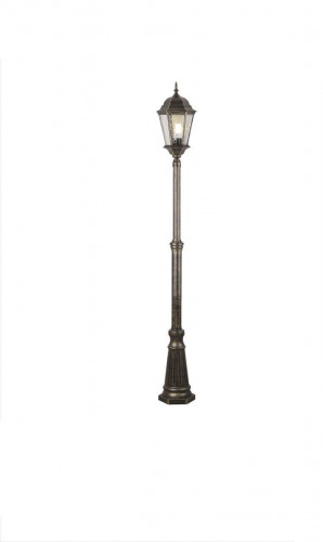 садово-парковый светильник arte lamp genova a1207pa-1bn в Томске