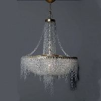 люстра ex02-5 от delight collection прозрачная/золото в Томске