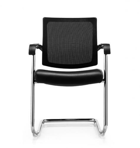 кресло для посетителей sling черное в Томске