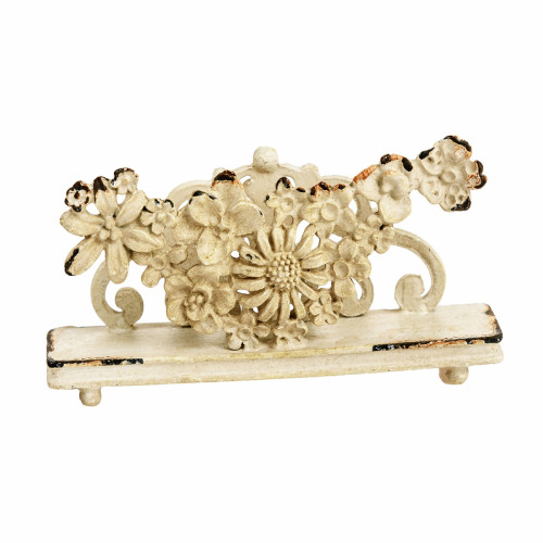 подставка для визиток pewter flower белая в Томске