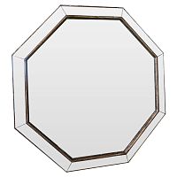 зеркало серебряное венецианское восьмиугольное большое octagon в Томске
