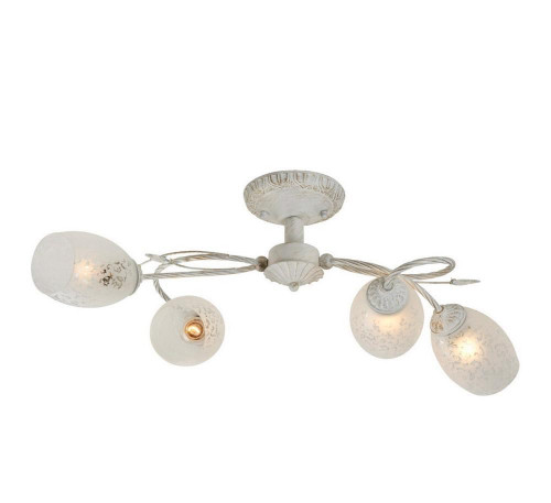 потолочная люстра idlamp julia 874/4pf-whitepatina в Томске