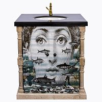 тумба с раковиной аквариум нуар fornasetti в Томске