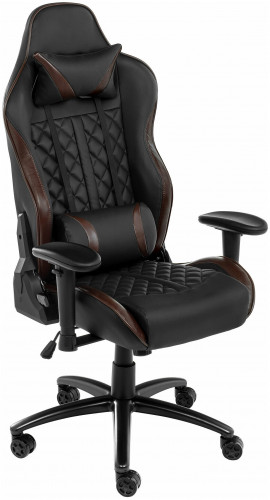 компьютерное кресло woodville sprint коричневое / черное в Томске