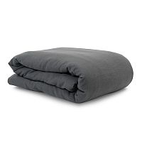 пододеяльник изо льна темно-серого цвета essential 200х200 в Томске