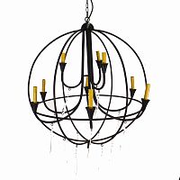 люстра-клетка otis серебро в Томске