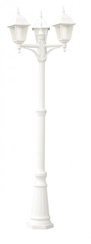 садово-парковый светильник arte lamp bremen a1017pa-3wh в Томске