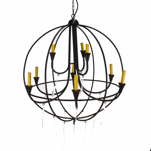 люстра-клетка otis серебро в Томске