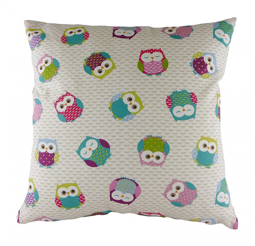 подушка с принтом owl print pink в Томске