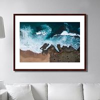 картина: beach ocean waves, coast rocks в Томске