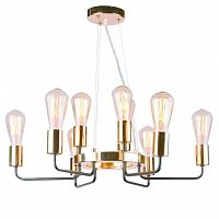 подвесная люстра arte lamp gelo a6001lm-9bk в Томске