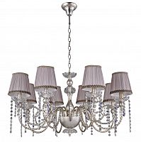 подвесная люстра crystal lux alegria sp8 silver-brown в Томске