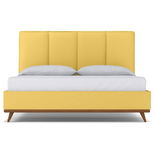 кровать двуспальная 180х200 желтая carter gold в Томске