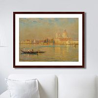 картина: venice lagoon, 1899г. в Томске