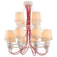 подвесная люстра arte lamp sergio a3325lm-8-4wh в Томске