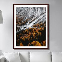 картина: snowy mountains в Томске