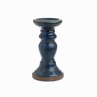 подсвечник синий фигурный blue, 22 см в Томске