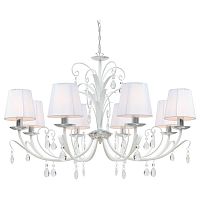 подвесная люстра arte lamp romana snow a1743lm-8wh в Томске