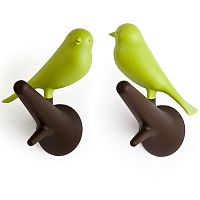 вешалки настенные sparrow 2 шт. коричневые-зеленые в Томске