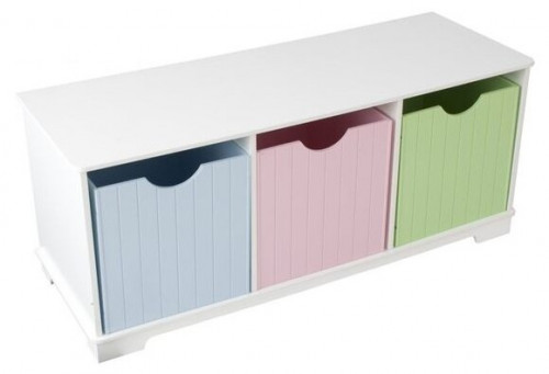 скамья kidkraft storage bench pastel (14565) в Томске