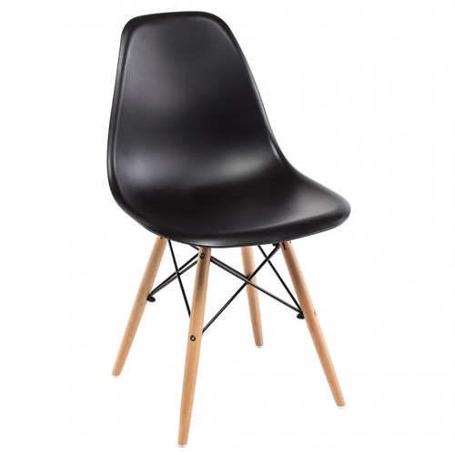 стул деревянный eames pc-015 black в Томске