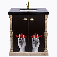 тумба с раковиной океан нуар fornasetti в Томске