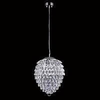 подвесной светильник crystal lux charme sp3+3 led chrome/transparent в Томске