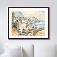 картина: a view of capri, 1927г. в Томске
