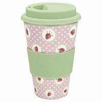 кружка на вынос strawberry pale pink в Томске