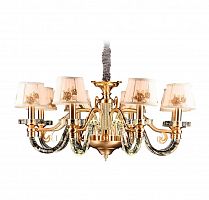 подвесная люстра idlamp michel 404/8-ledoldbronze в Томске