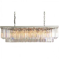 люстра odeon l80 silver&glass серая, прозрачная в Томске